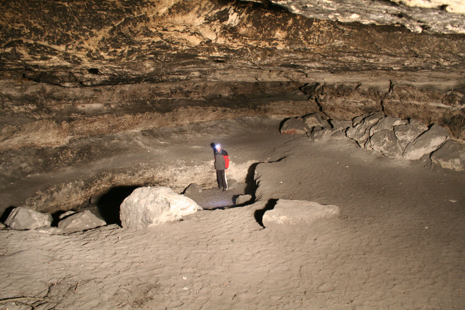 In der Lichterhhle am Kleinhennersdorfer Stein