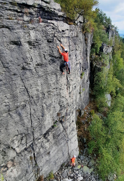 Fllenwand bei Biela