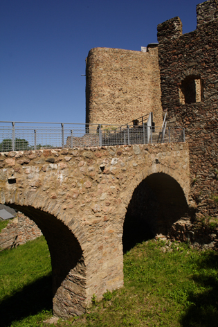 Burg Frauenstein, grte Burgruine Sachsens