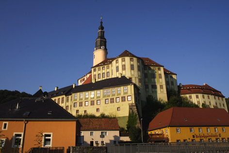 Schloss Weesenstein im Mglitztal