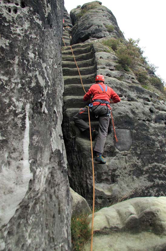 Die Mardertelle an der Steinschleuder