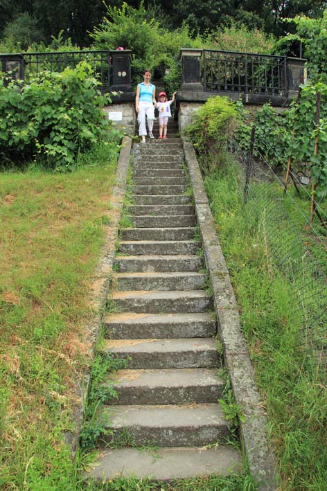 Die Himmelsleiter bei Dresden-Wachwitz