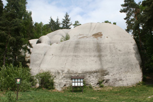 Die Gipfelgruppe der Elefantensteine ist heute ein ausgewiesenes
                                                        					                                      Naturdenkmal, weshalb sie nicht mehr bestiegen werden drfen!