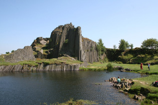 Das Naturdenkmal Herrenhausfelsen