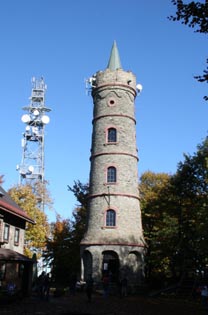 Der Aussichtsturm auf dem Tannenberg