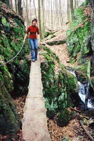 Die Somsdorfer Klamm im Rabenauer Grund