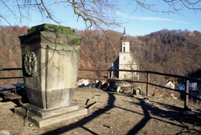 Blick von der Burg Tharandt