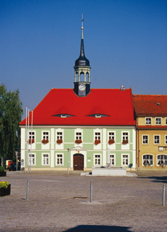 Marktplatz in Elstra