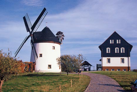 Die Windmhle in Sohland am Rothstein